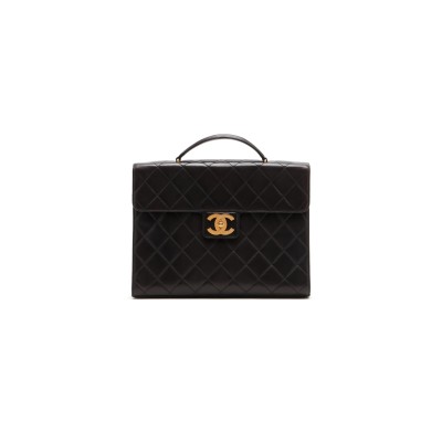 CHANEL LAMBSKIN MATELASSE BRIEFCASE 149208 (36.5*26.5*4cm)